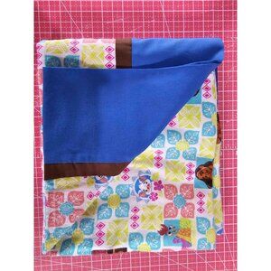 Disney Moana Standard Pillowcase with Blue Cuff